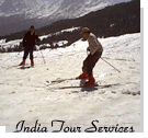 Skiing at Auli